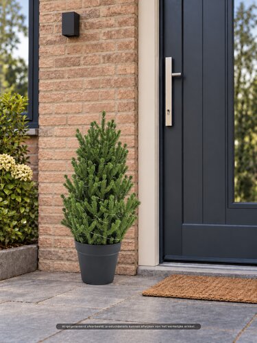 Evergreen Kunstkerstboom Conica - H 60 cm - afbeelding 2