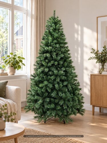 Evergreen Kunstkerstboom Everest bluegrey - H 180 x D 101 cm - afbeelding 2
