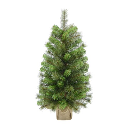 Evergreen Kunstkerstboom Everest groen - H 90 x D 47 cm