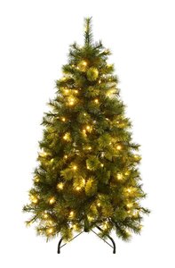 Evergreen Kunstkerstboom Everest - incl 150 lampjes - H 120 x D 68 cm - afbeelding 1