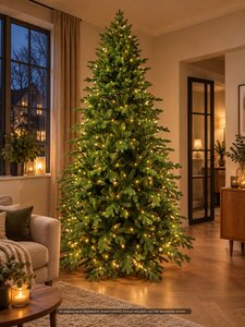Evergreen Kunstkerstboom Janga - incl 1100 lampjes - H 400 x D 178 cm - afbeelding 3