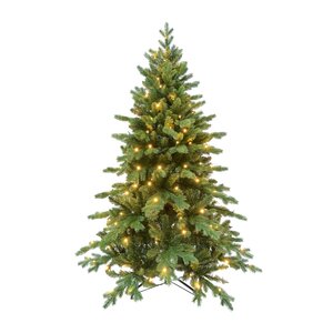 Evergreen Kunstkerstboom Janga - incl 200 lampjes - H 180 x D 125 cm - afbeelding 1