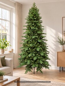 Evergreen Kunstkerstboom Janga SLIM - H 300 x D 153 cm - afbeelding 3