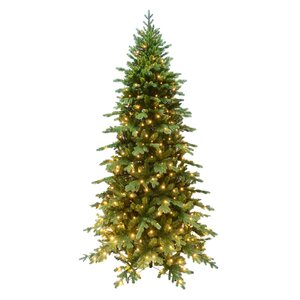 Janga slim x-mas tree prelit - H 240 x D 133 cm