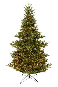 Evergreen Kunstkerstboom Makalu premium deluxe - incl 4000 lampjes - H 240 x D 150 cm - afbeelding 1