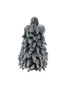 Evergreen Kunstkerstboom Nobilis besneeuwd - H 50 x D 50 cm - afbeelding 1