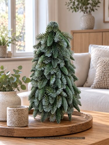Evergreen Kunstkerstboom Nobilis - D 50 x H 50 cm - afbeelding 2