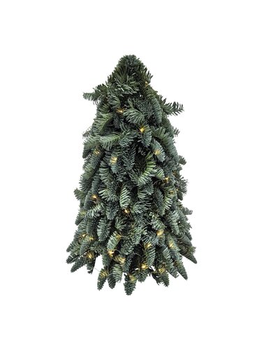 Evergreen Kunstkerstboom Nobilis - incl 80 lampjes - D 50 x H 50 cm - afbeelding 1