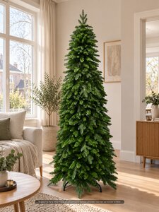Evergreen Kunstkerstboom Peak - H 210 x D 82 cm - afbeelding 2