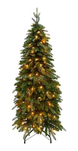 Evergreen Kunstkerstboom Peak - incl 150 lampjes - H 150 x D 65 cm - afbeelding 1