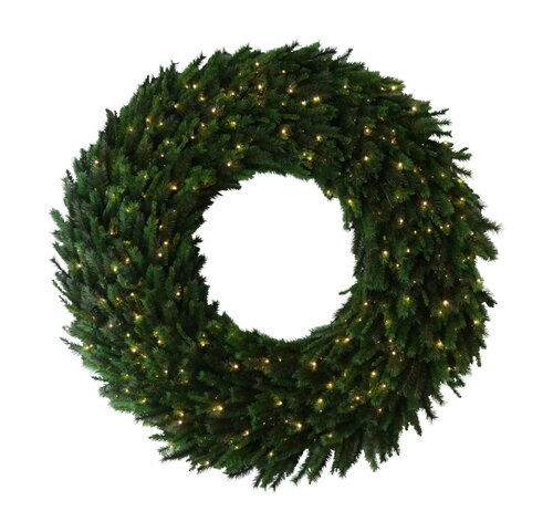 Evergreen Kunstkerstkrans Imperial pine - incl 400 lampjes - D 240 cm - afbeelding 1