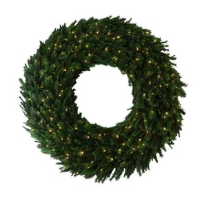 Evergreen Kunstkerstkrans Imperial pine - incl 400 lampjes - D 240 cm - afbeelding 1