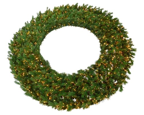 Evergreen Kunstkerstkrans Janga premium deluxe - incl 2000 lampjes - D 150 cm - afbeelding 1