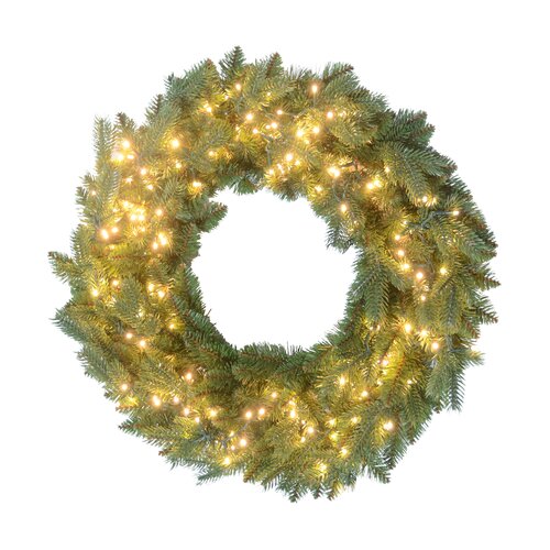 Evergreen Kunstkerstkrans Janga premium - incl 200 lampjes - D 60 cm