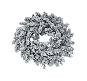 Evergreen Kunstkerstkrans Nobilis besneeuwd - D 40 cm - afbeelding 1