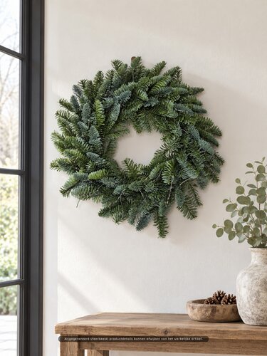 Evergreen Kunstkerstkrans Nobilis - D 50 cm - afbeelding 2