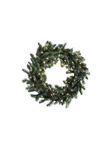 Evergreen Kunstkerstkrans Nobilis - incl 80 lampjes - D 50 cm - afbeelding 1