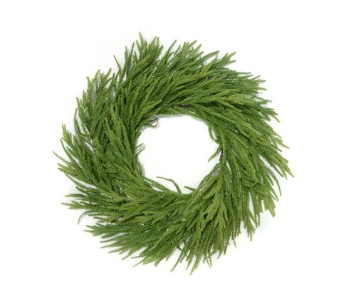 Evergreen Kunstkerstkrans Norfolk - D 60 cm
