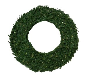 Evergreen Kunstkerstkrans Northern spruce - incl 400 lampjes - D 240 cm - afbeelding 1
