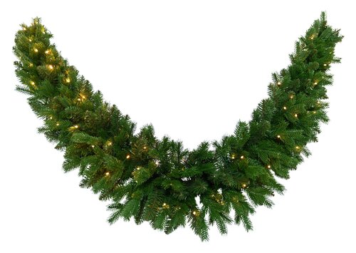 Evergreen Kunstswag Janga - incl 200 lampjes - L 180 cm - afbeelding 1