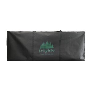 Evergreen Opbergtas kunstkerstboom 125 x 40 x 50 cm polyester zwart - afbeelding 2