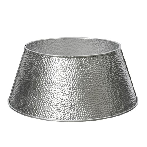 Everlands boomring metaal zilver - D 57 x H 25 cm