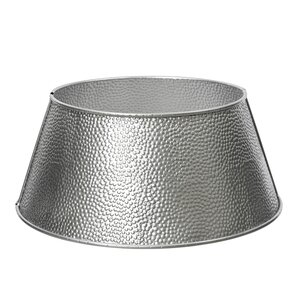 Everlands boomring metaal  zilver - D 70 x H 27 cm