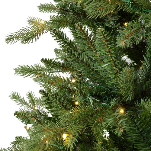 Everlands Kunstkerstboom Allison pine - incl 560 lampjes - H 240 x D 152 cm - afbeelding 2