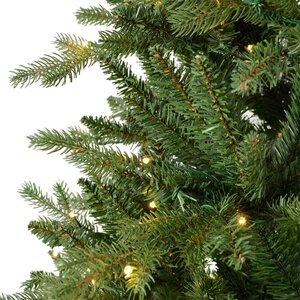 Everlands Kunstkerstboom Allison pine - incl 560 lampjes - H 240 x D 152 cm - afbeelding 2