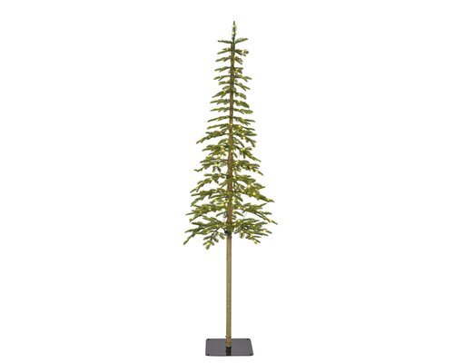 Everlands Kunstkerstboom Alpine - incl 150 lampjes - H 180 cm x D 41 cm