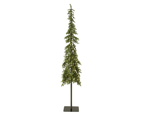 Everlands Kunstkerstboom Alpine - incl 250 lampjes - H 240 cm x D 60 cm