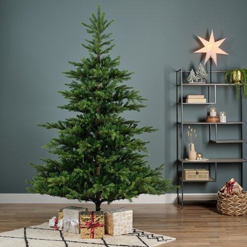 Everlands Kunstkerstboom Grandis fir - H 180 x D 132 cm - afbeelding 3