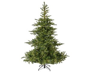Grandis Fir prelit hinged tree - H 180 x D 132 cm