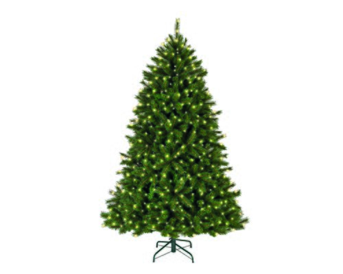 Everlands Kunstkerstboom Malmö spruce frosted - incl 540 lampjes - H 240 x D 157 cm