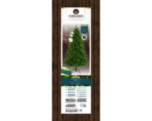 Everlands Kunstkerstboom Sunpeaks fir - incl 1100 lampjes - H 240 x D 142 cm - afbeelding 5