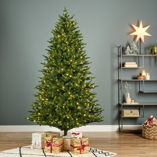 Everlands Kunstkerstboom Sunpeaks fir - incl 1100 lampjes - H 240 x D 142 cm - afbeelding 4