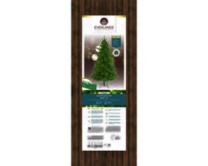Everlands Kunstkerstboom Sunpeaks fir - incl 650 lampjes - H 180 x D 112 cm - afbeelding 5