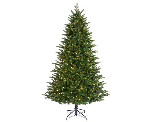Everlands Kunstkerstboom Sunpeaks fir - incl 900 lampjes - H 210 x D 132 cm - afbeelding 1