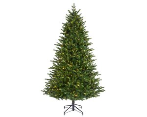 Everlands Kunstkerstboom Sunpeaks fir - incl 900 lampjes - H 210 x D 132 cm - afbeelding 1