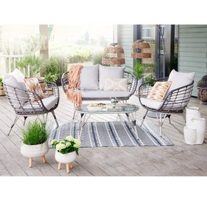 Evora Loungeset Bruin - 145 x 80 x 83 cm - afbeelding 2