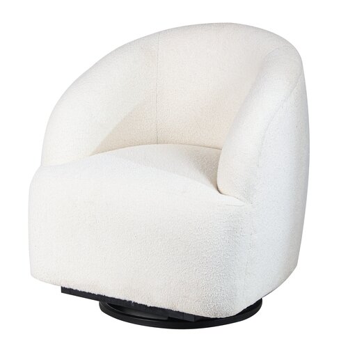 Fauteuil Oslo H 79 x L 74 x D 74 cm wit