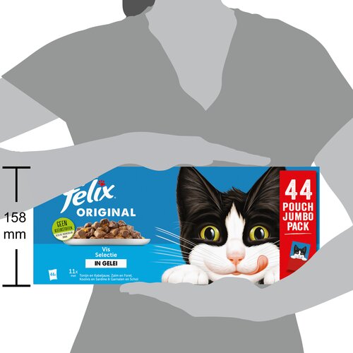 Felix Original Vis Selectie in Gelei - 44 x 85gr - afbeelding 5
