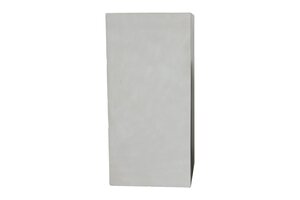 Fibre Clay Bak Pilaar 21 X 21 X 50 Cm Beige - afbeelding 1