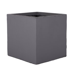 Fibre clay bak vierkant 50 x 50 x 50 cm Dark grey - afbeelding 2