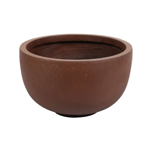 Fibre clay pot - 37 x 37 x 22,5 cm - afbeelding 1