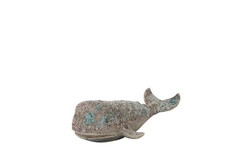 Figuur Walvis Deco grijsblauw D29x14 H9