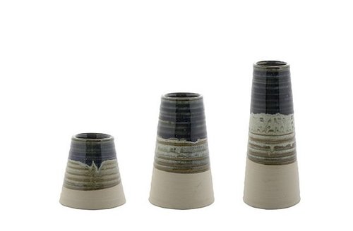 Fles set van 3 Nik blauw D7 H16