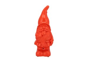 Flirty Jasper Tuinkabouter oranje met geluid - H 27 x B 11 x D 10 cm - afbeelding 1