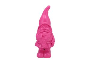 Flirty Jasper Tuinkabouter roze met geluid - H 27 x B 11 x D 10 cm - afbeelding 1