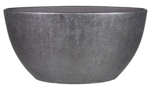 Floran Ovaal mira 49x20x25cm industrieel zwart